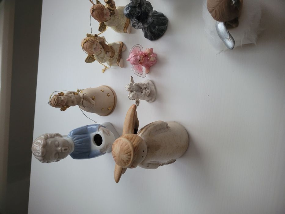 Zestaw aniolki figury anioly