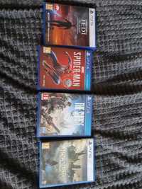 Cztery gry na konsole PS4 i ps5