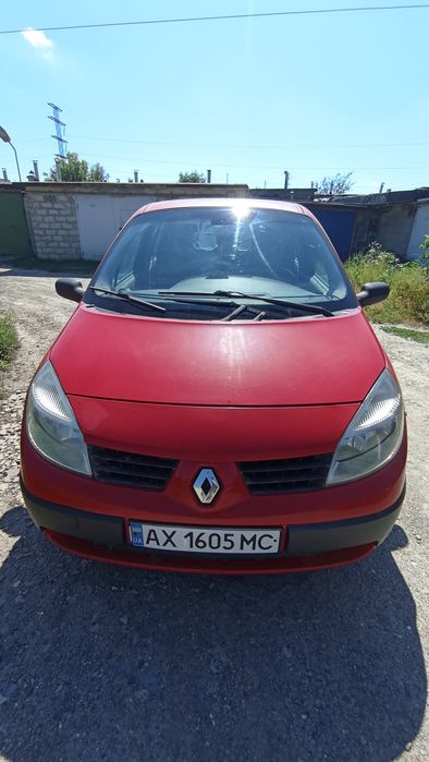 Renault Scenic ll, 1,6 газ/бензин