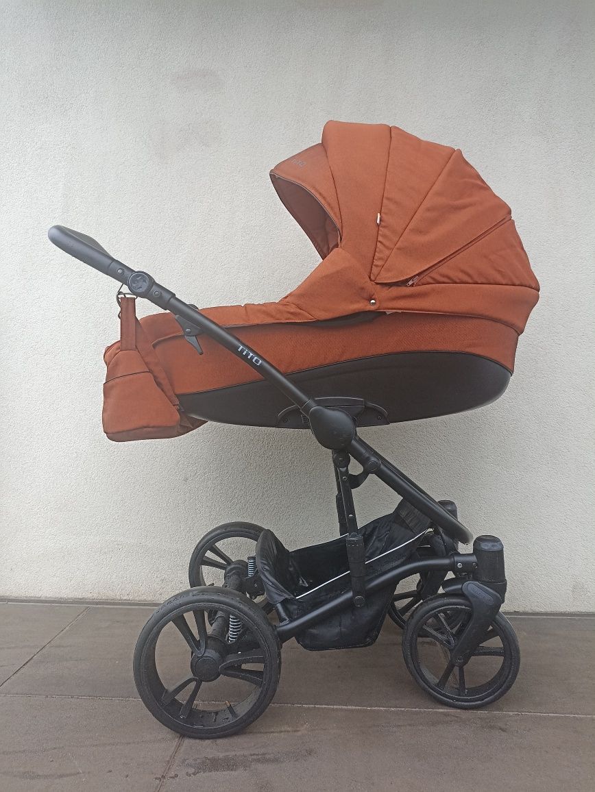 Wózek 3/1,4/1 Bebetto tito fotelik cybex cloud i size rozkladany