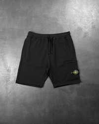 Шорти Stone Island 64651 Garment-Dyed Cotton Shorts Black SI0167-BK