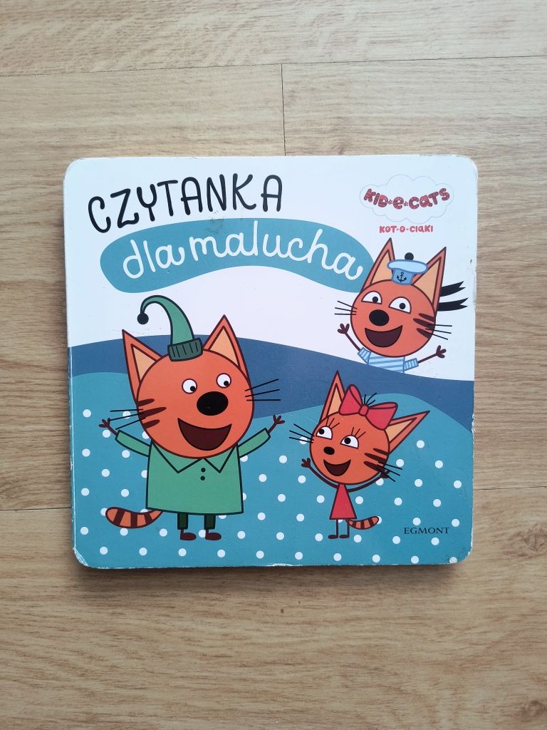 Czytanka dla maluchów Kot-o-ciaki bajka kotociaki Budyń Krakers Pianka
