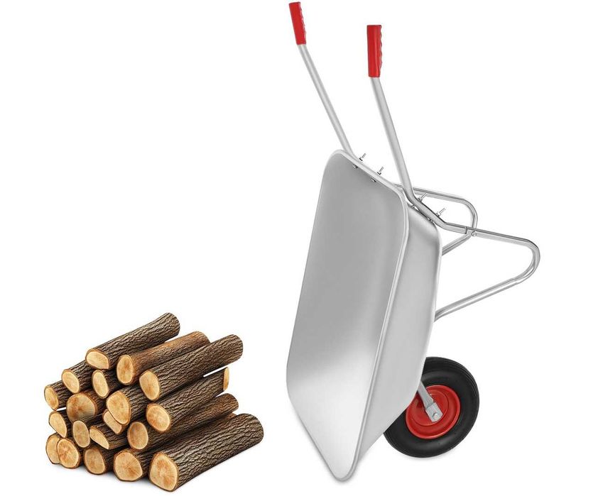 TACZKA Ogrodowa Ocynkowana TŁOCZONA LEKKA 80L / 120L