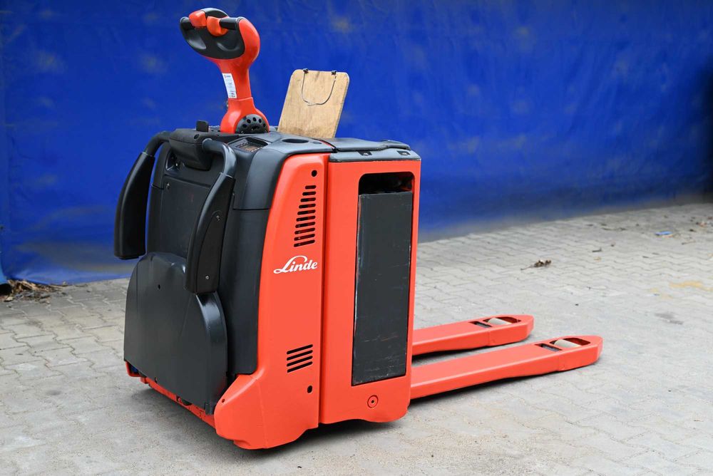 Paleciak elektryczny Linde T20 AP 2018 rok Rydwan 2000kg FHP 429