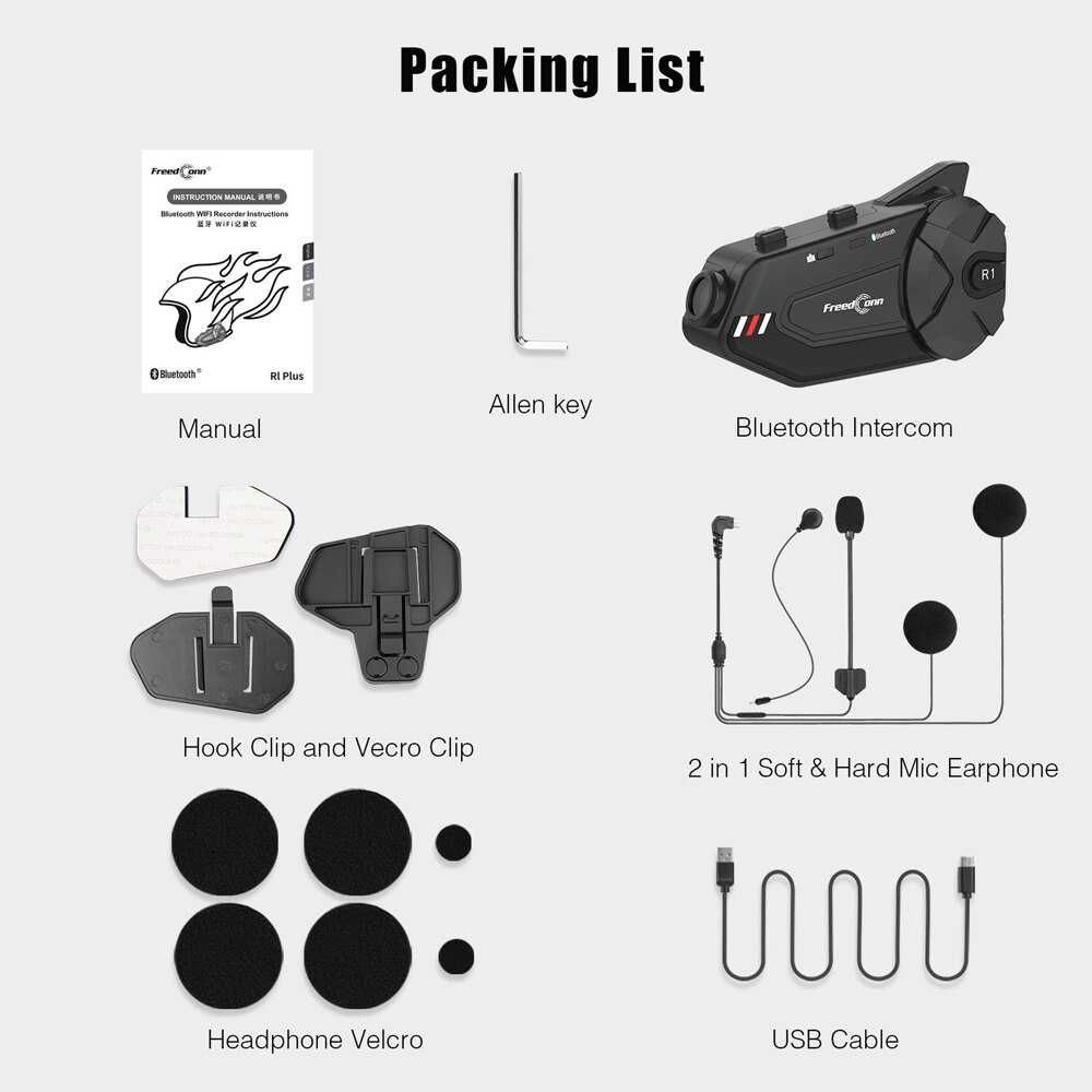 bluetooth capacete da motocicleta   2000mah y10 2x