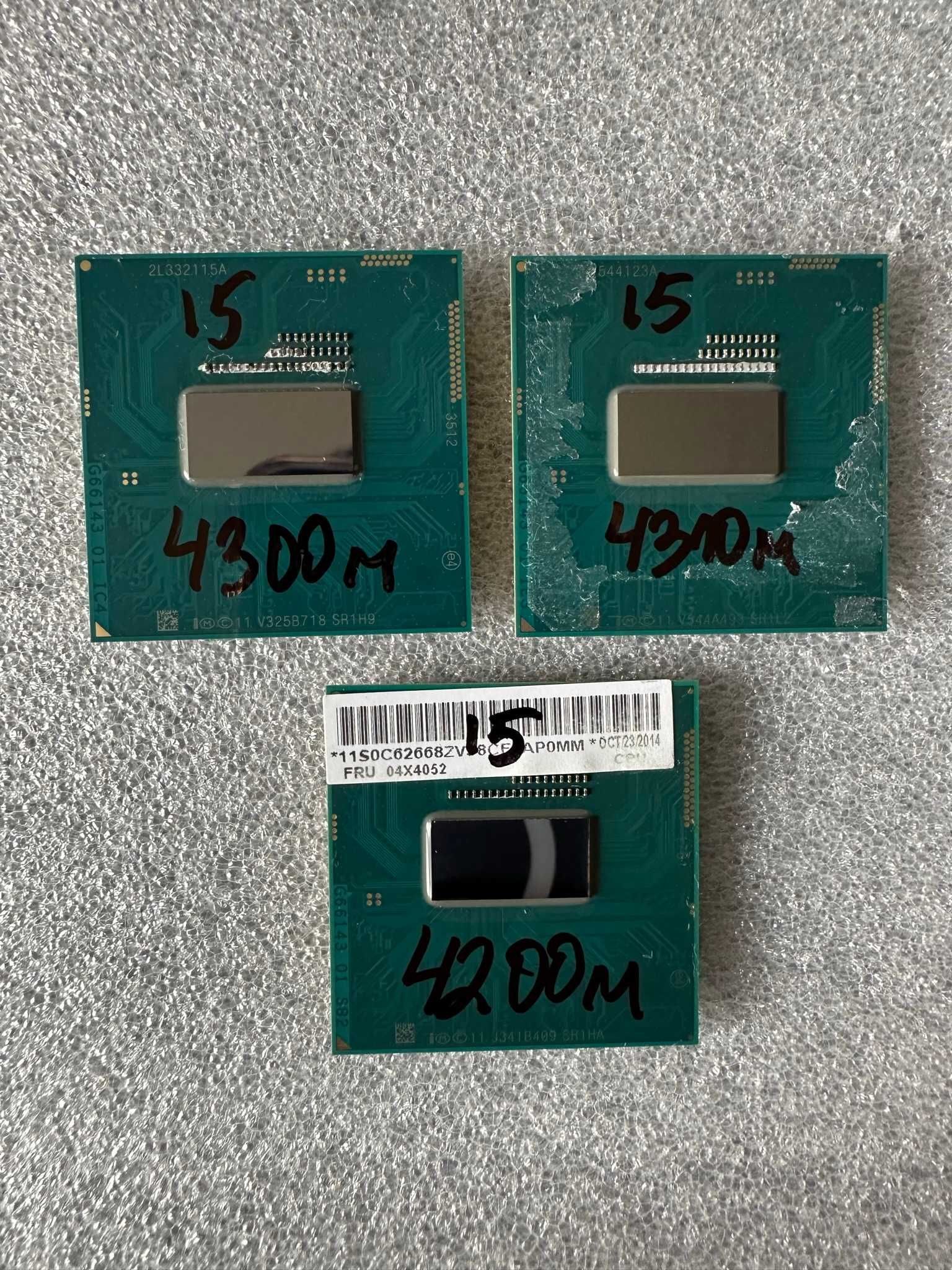 Лот 3 шт i5-2430m| 2410m Intel Core процесор для ноутбука Гарантія!