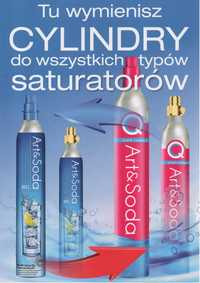 Łódź najtaniej wymiana butli (cylindra naboju) typu Sodastream co2