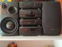 Wieza  Technics SE-CH505+Kolumny +Pilot