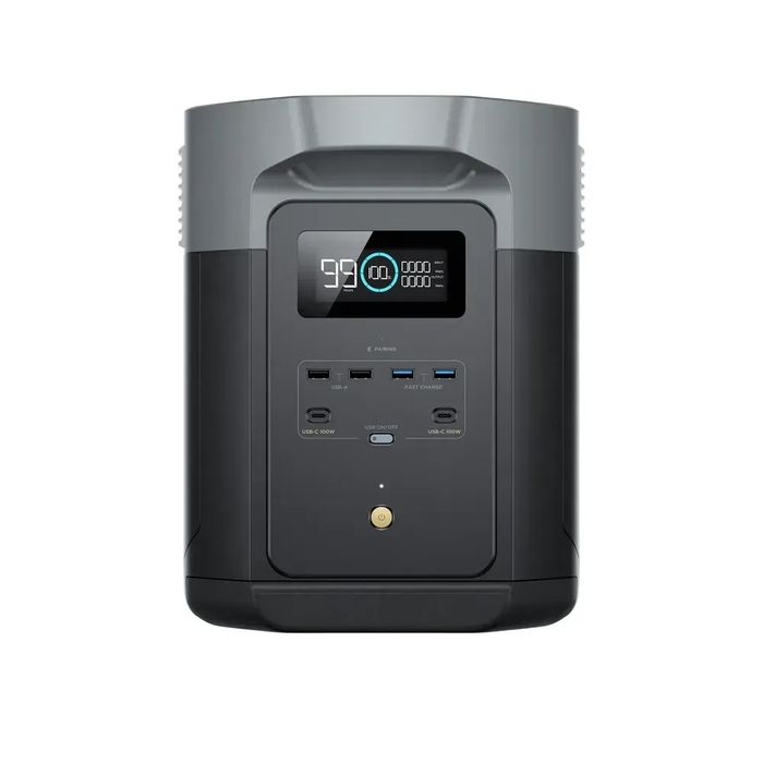 Европа Ecoflow Delta 2 Max, 2400 Вт, новая зарядная станция