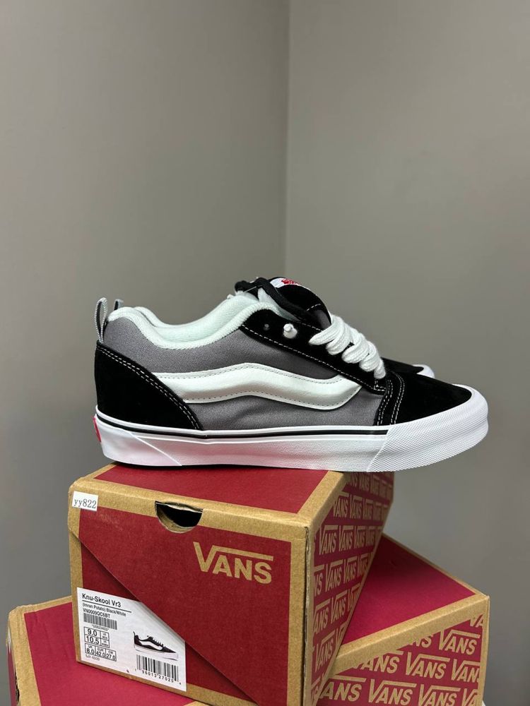 Оригинальные кеды Vans Knu Skool Original grey