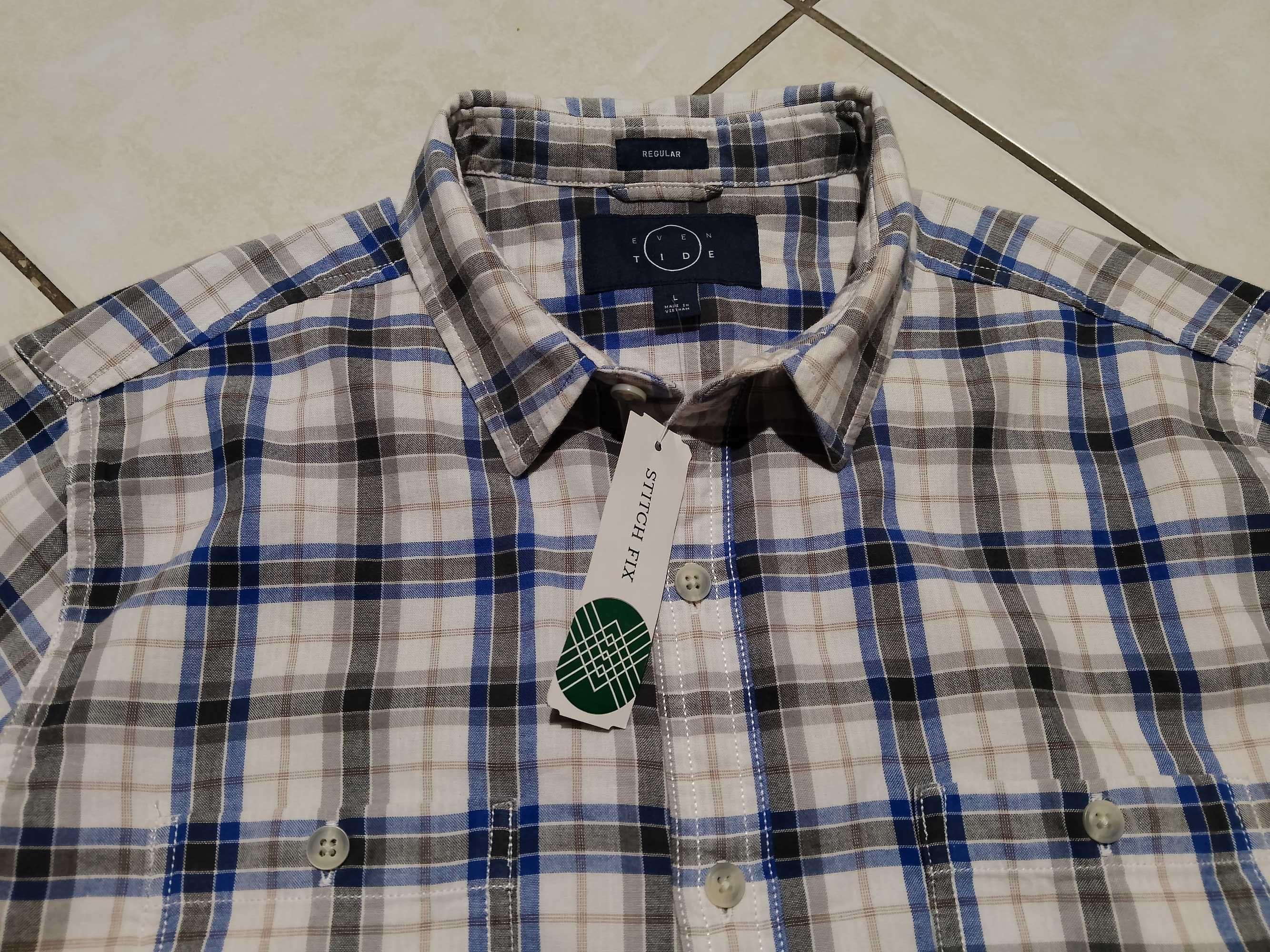 EVEN TIDE USA - NOWA! z Metkami Koszula Męska rozmiar XL