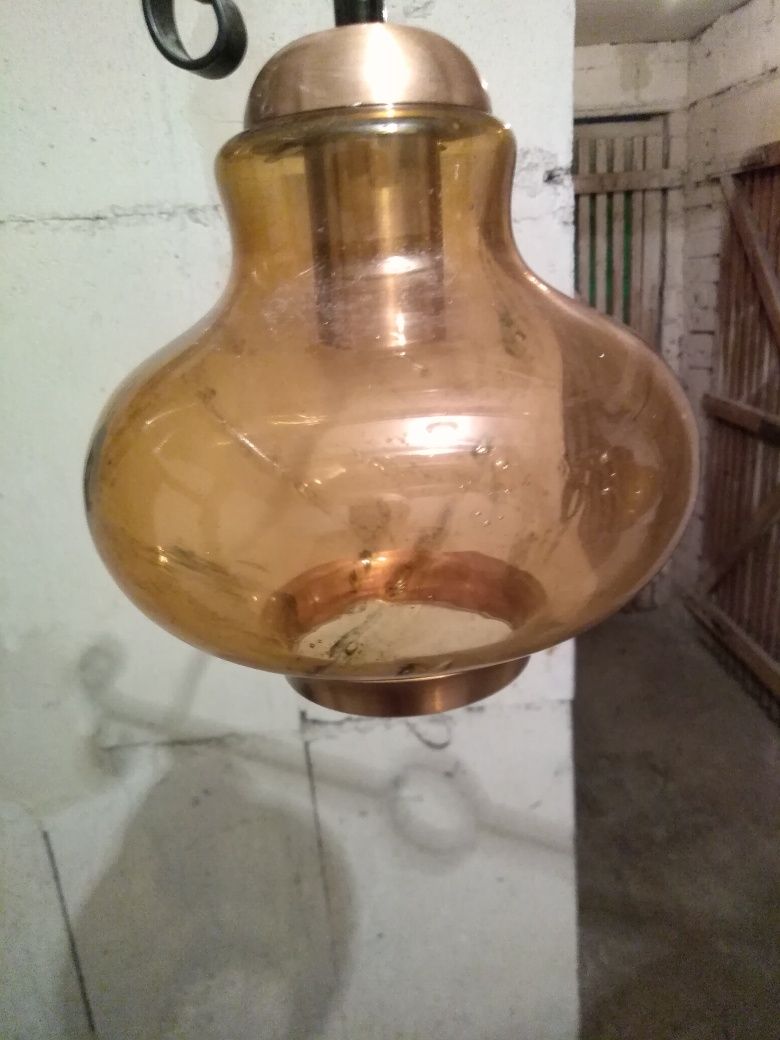 Lampa wiszaca metalowa