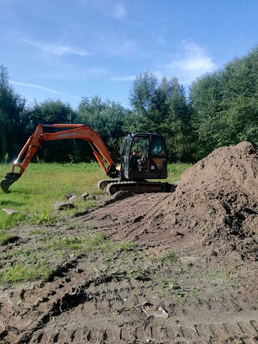 Przewóz, wywrotka z HDS, Usługi Transportowe, Minikoparka