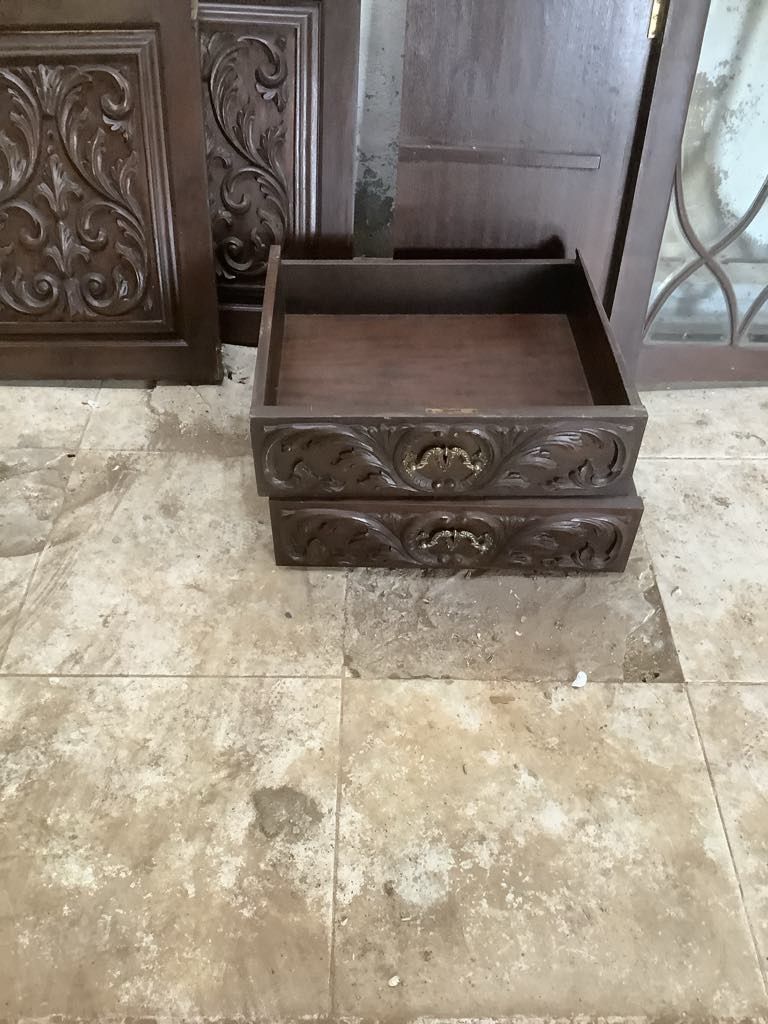 Portas madeira maciça levantar terrugem