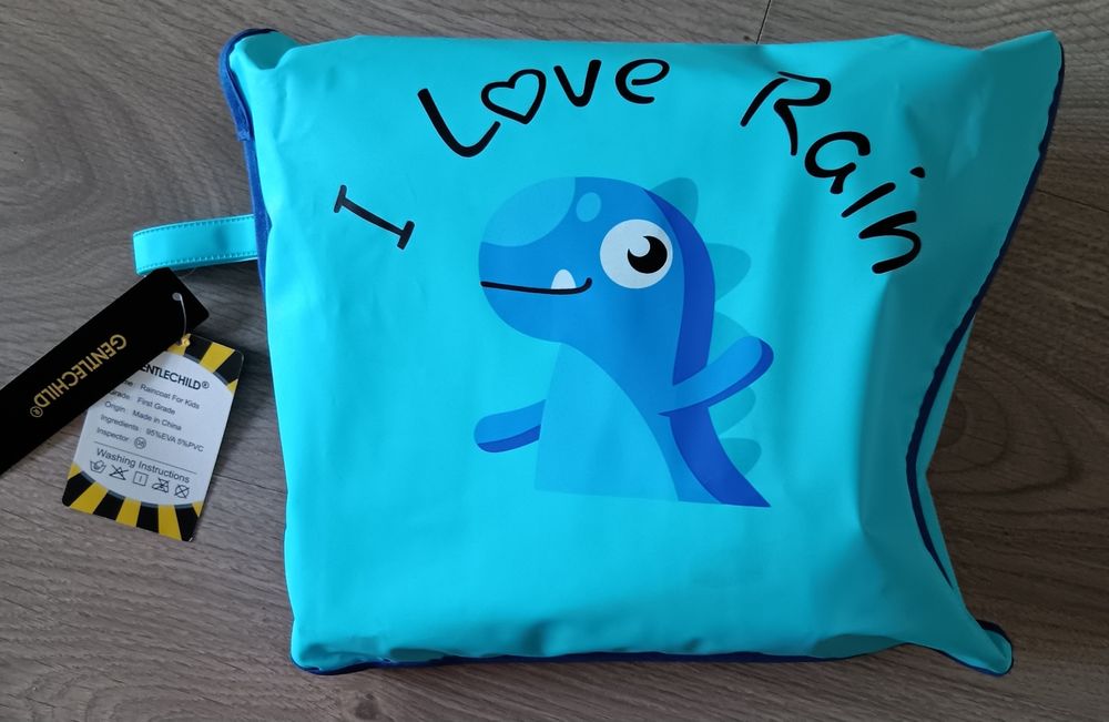 2 NOWE Płaszczyki przeciwdeszczowe rozm 122-128 cm