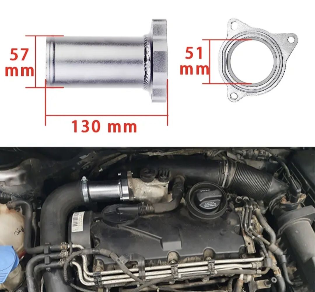 Kit Supressor de EGR - VW 1.9 TDI 100/130/160 CV - 57MM - Novo