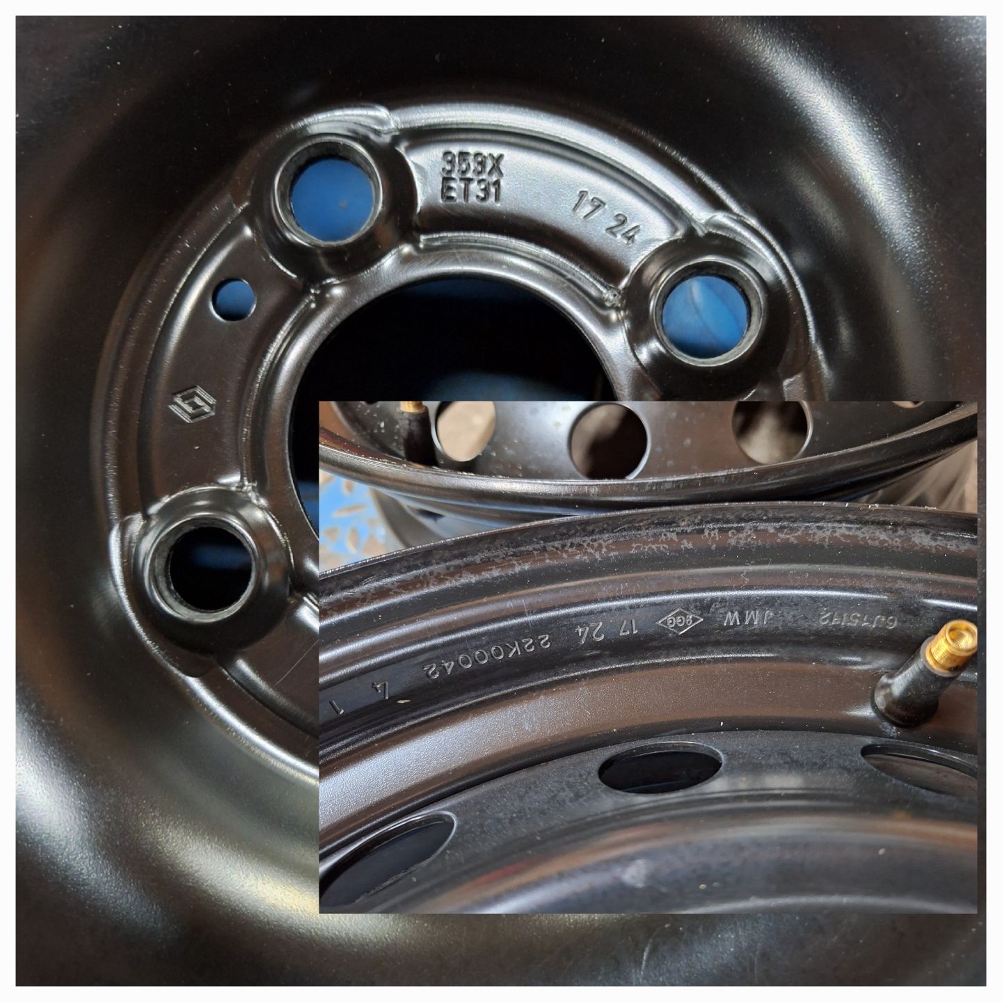 Felgi stalowe Renault Clio V 15", 4x100, ET31. jak Nowe