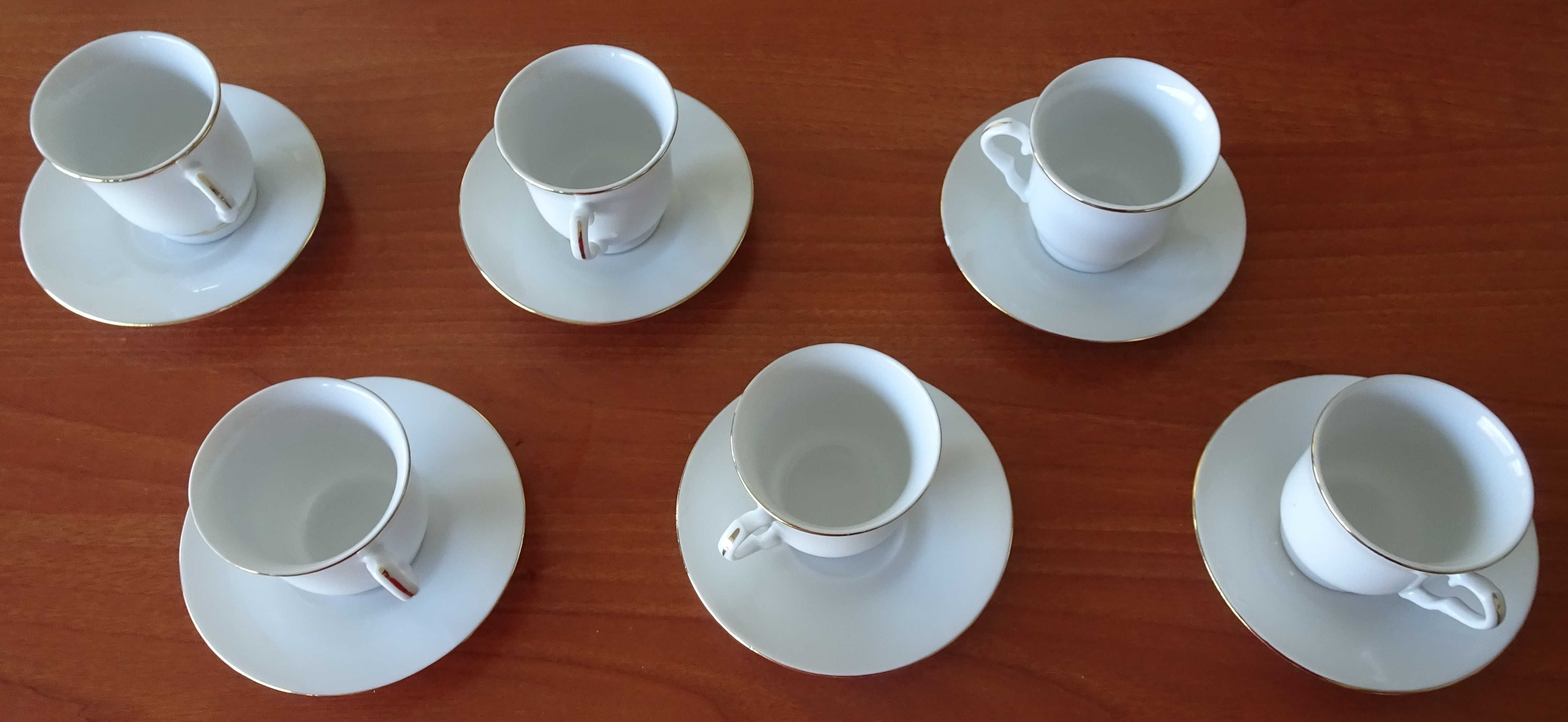 Conjunto Chávenas de Porcelana (Novo Ainda Com a Embalagem de Origem)