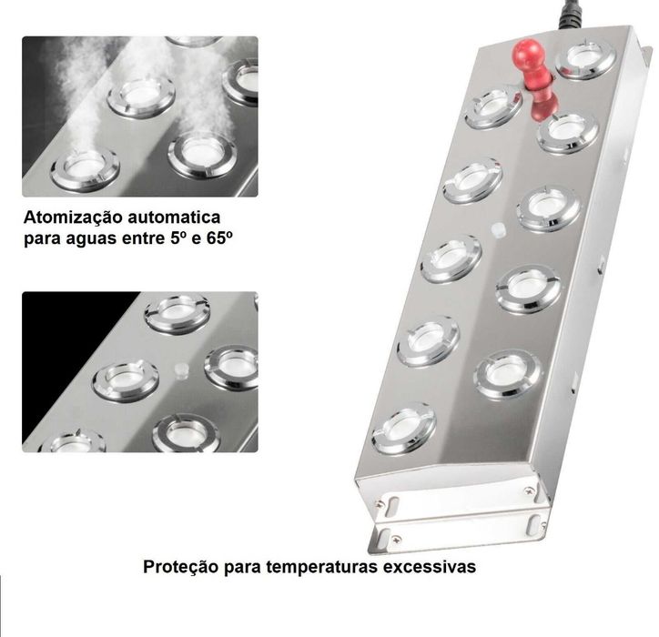 Gerador ultrassonico de vapor nebulizador ultrassonico atomizador
