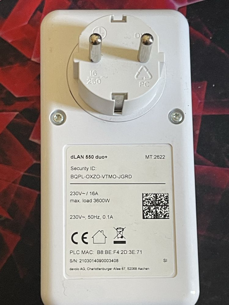 Powerline devolo 550 duo+