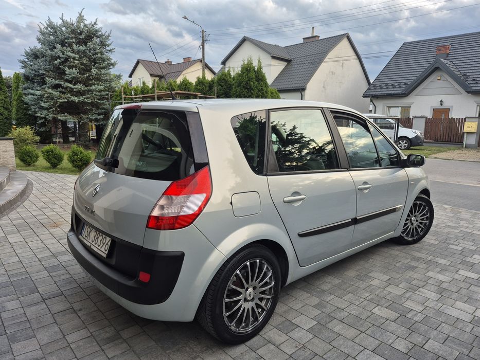 Renault Scenic 2 2.0 136KM Benzyna Klima 8xPP Alu17 Grzane Fotele