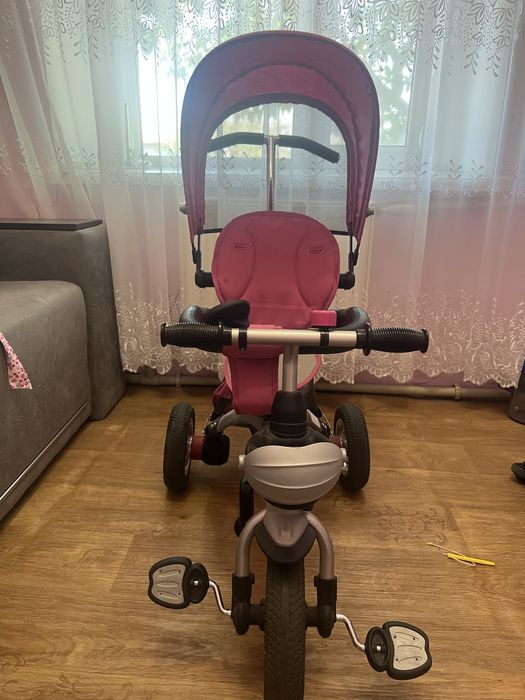 Велосипед 2 в одном с родительской ручкой Turbo Trike