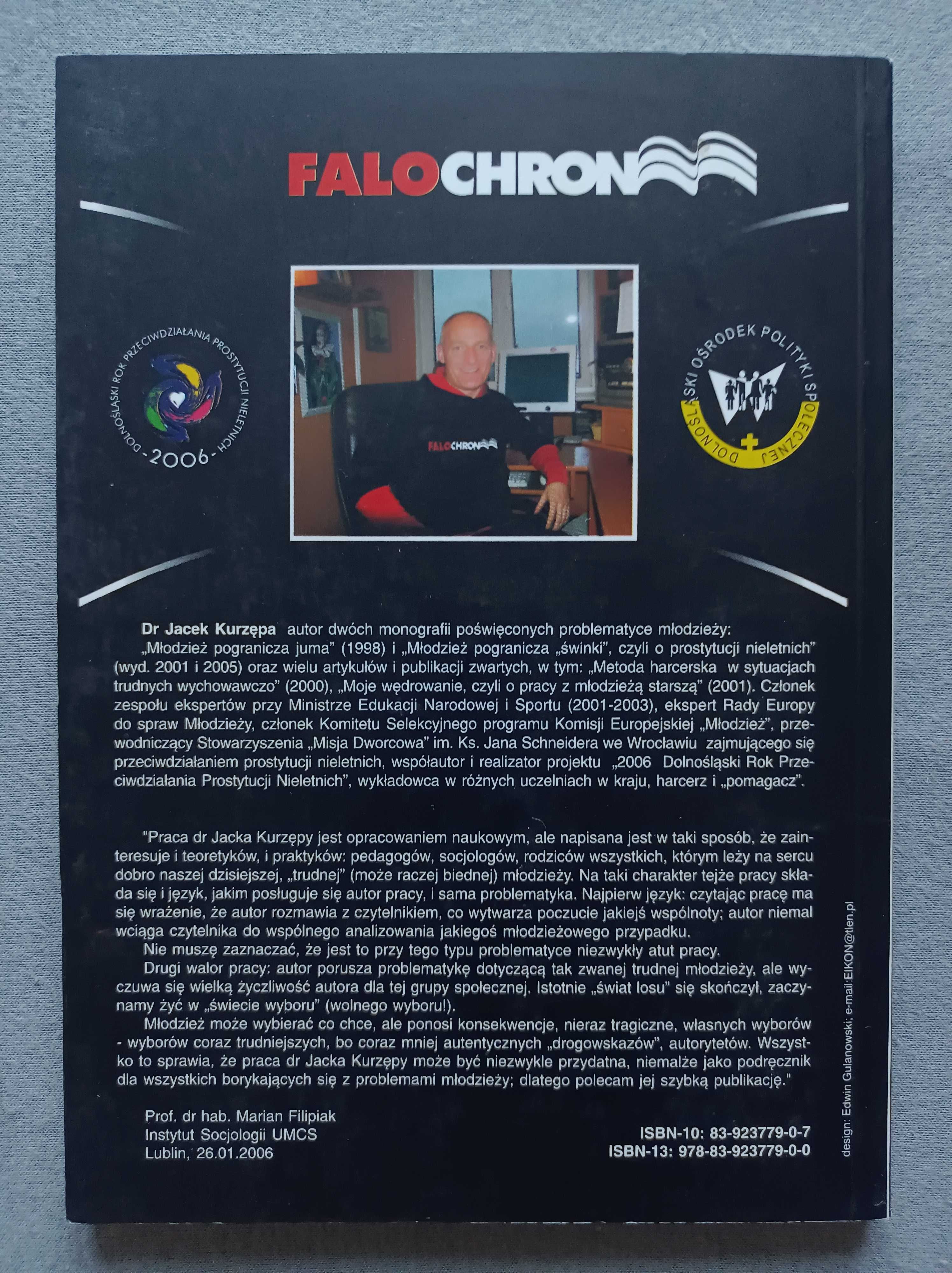 Książka Falochron Jacek Kurzępa