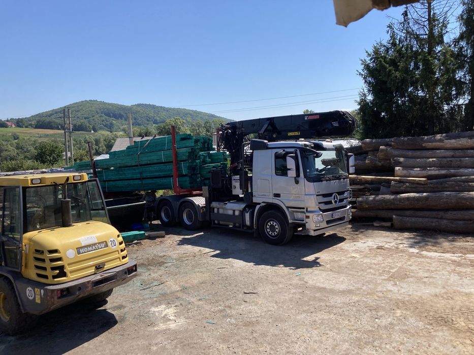 Więźba dachowa kantówki tarcica