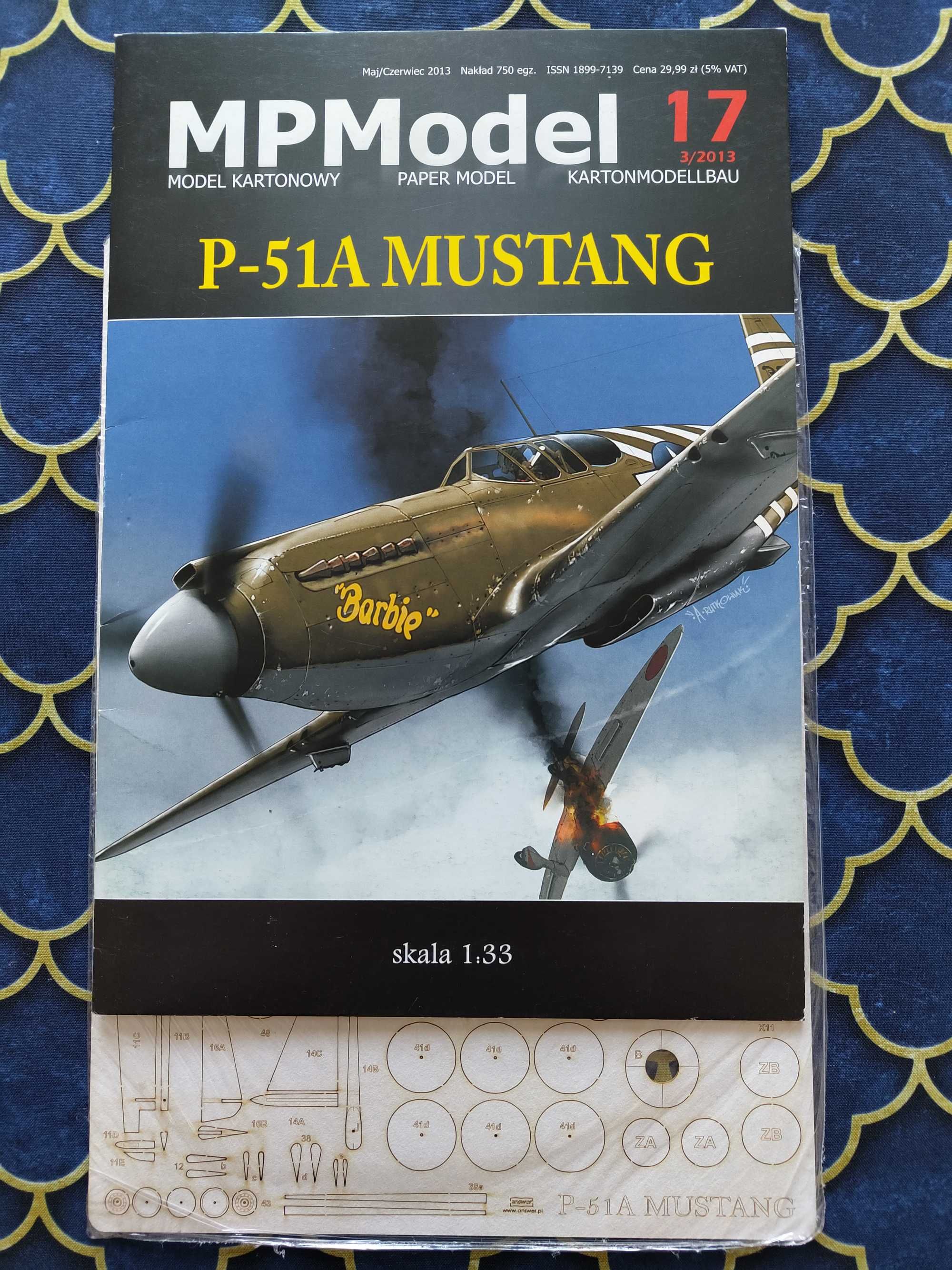 P-51A Mustang MPMODEL Nr 17 3\2013