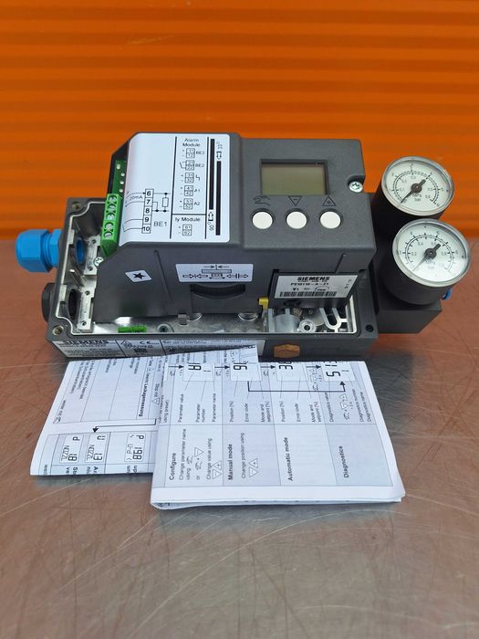 Pozycjoner Siemens Ex Elektropneumatyczny Sipart PS2 Regulator Położeń