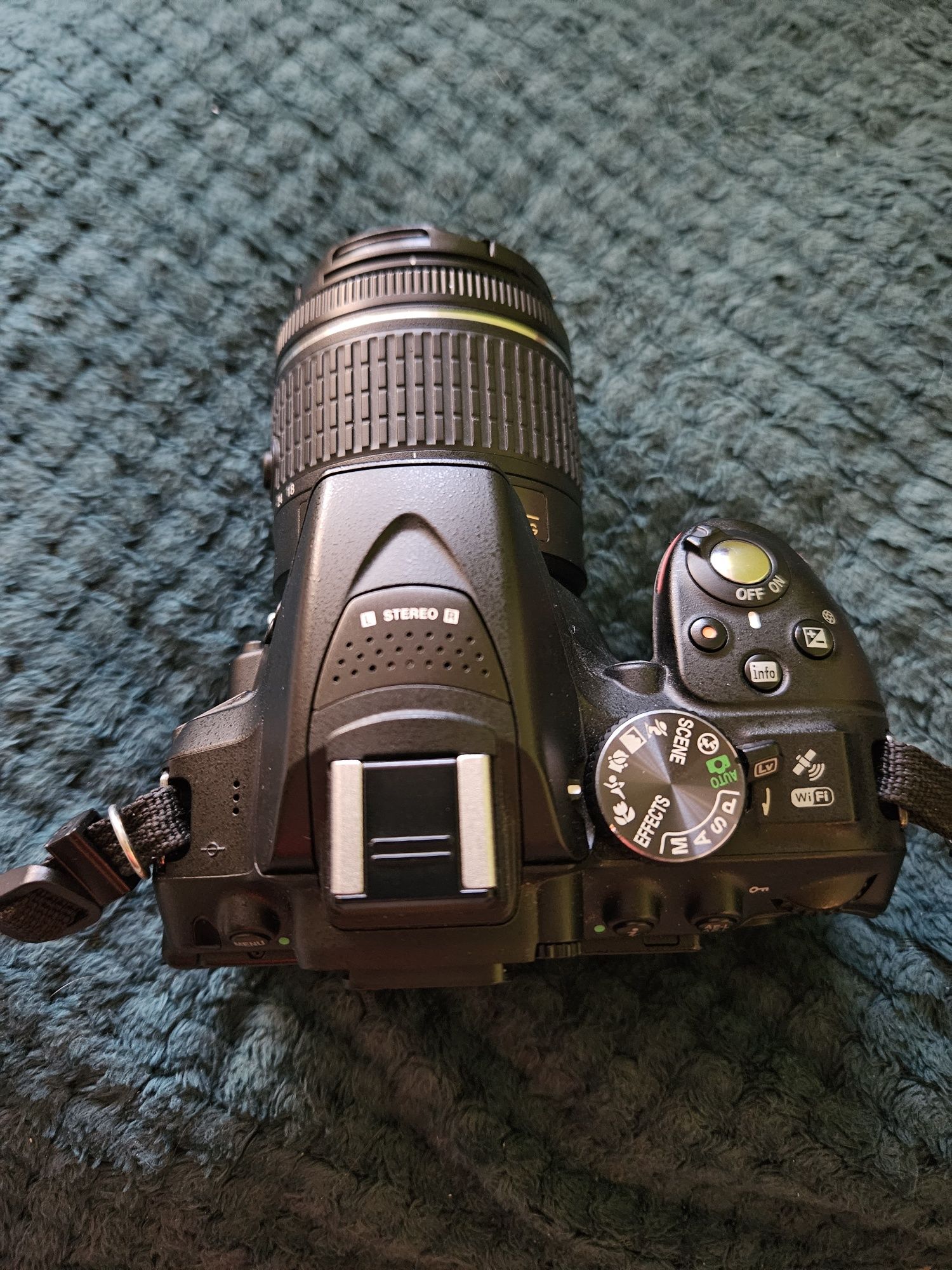 Nikon d5300 z obiektywem 18-55
