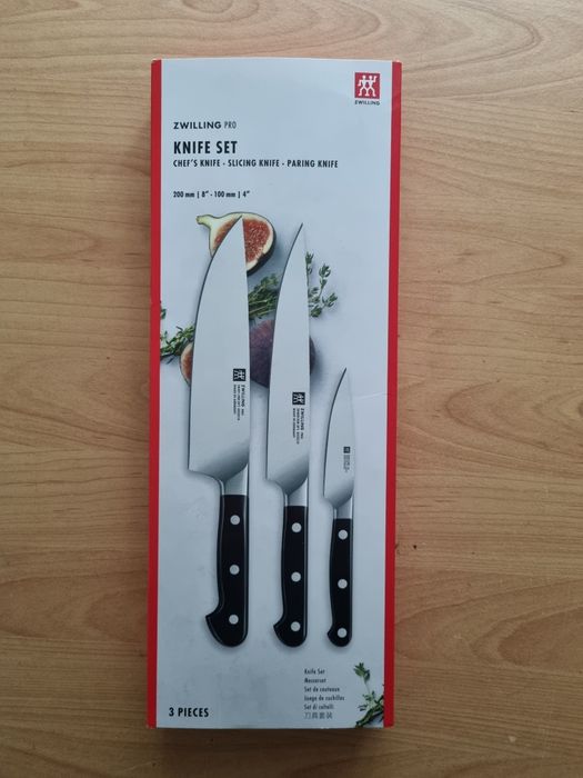 Komplet 3 noży kuchennych ZWILLING PRO
