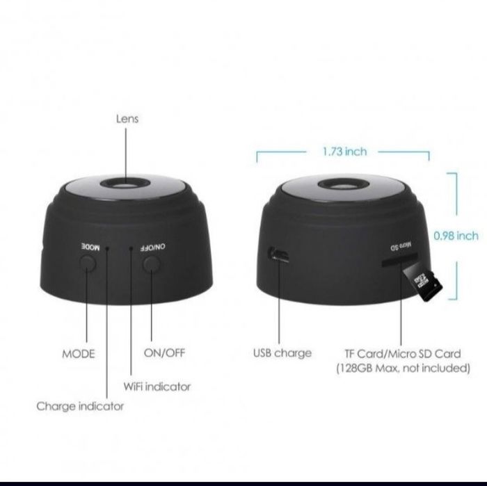 Камера міні відеоспостереження WiFi