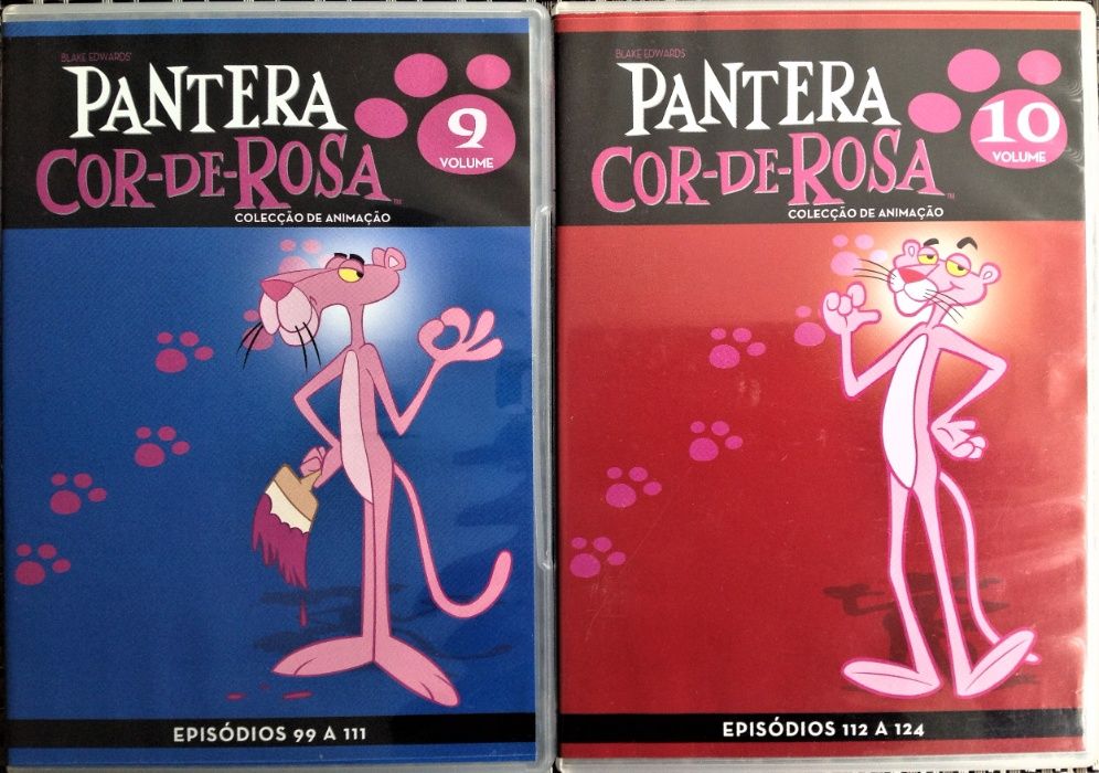 Pantera Cor-de-Rosa - 10 DVDs - 124 Episódios - Colecção de Animação