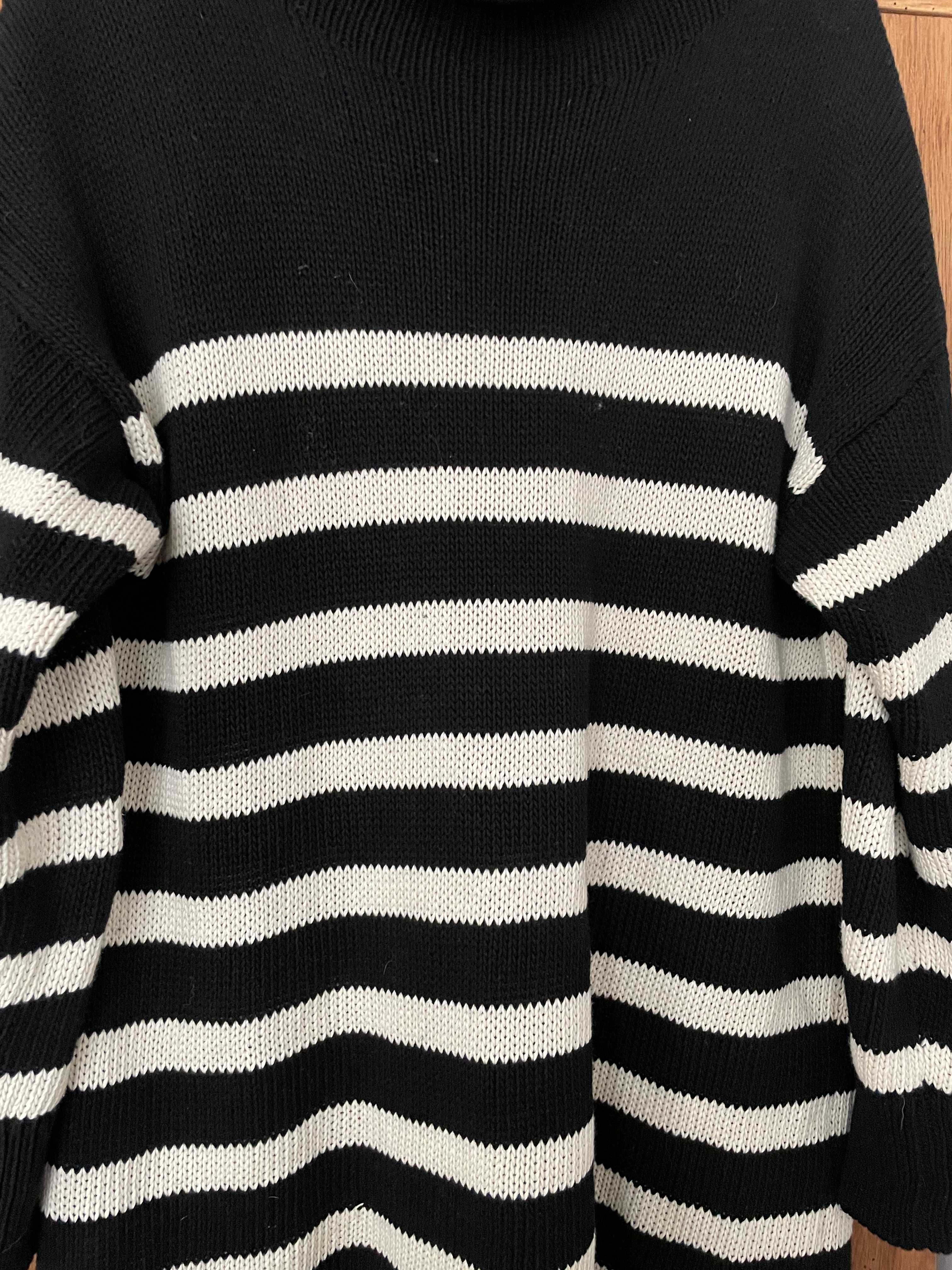 Sukienka Massimo Dutti paski 100% bawełna