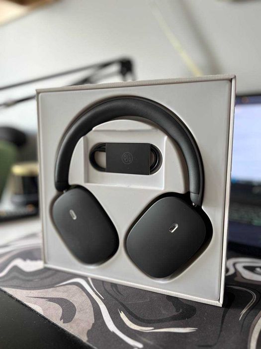 Słuchawki bezprzewodowe Baseus Bowie H1 Bluetooth Szary