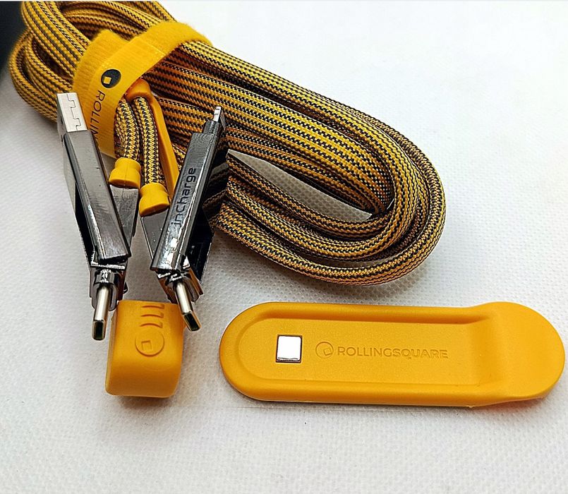 Rolling Square XL Przewód USB-C USB-A Lightning Micro-USB 100W 2m