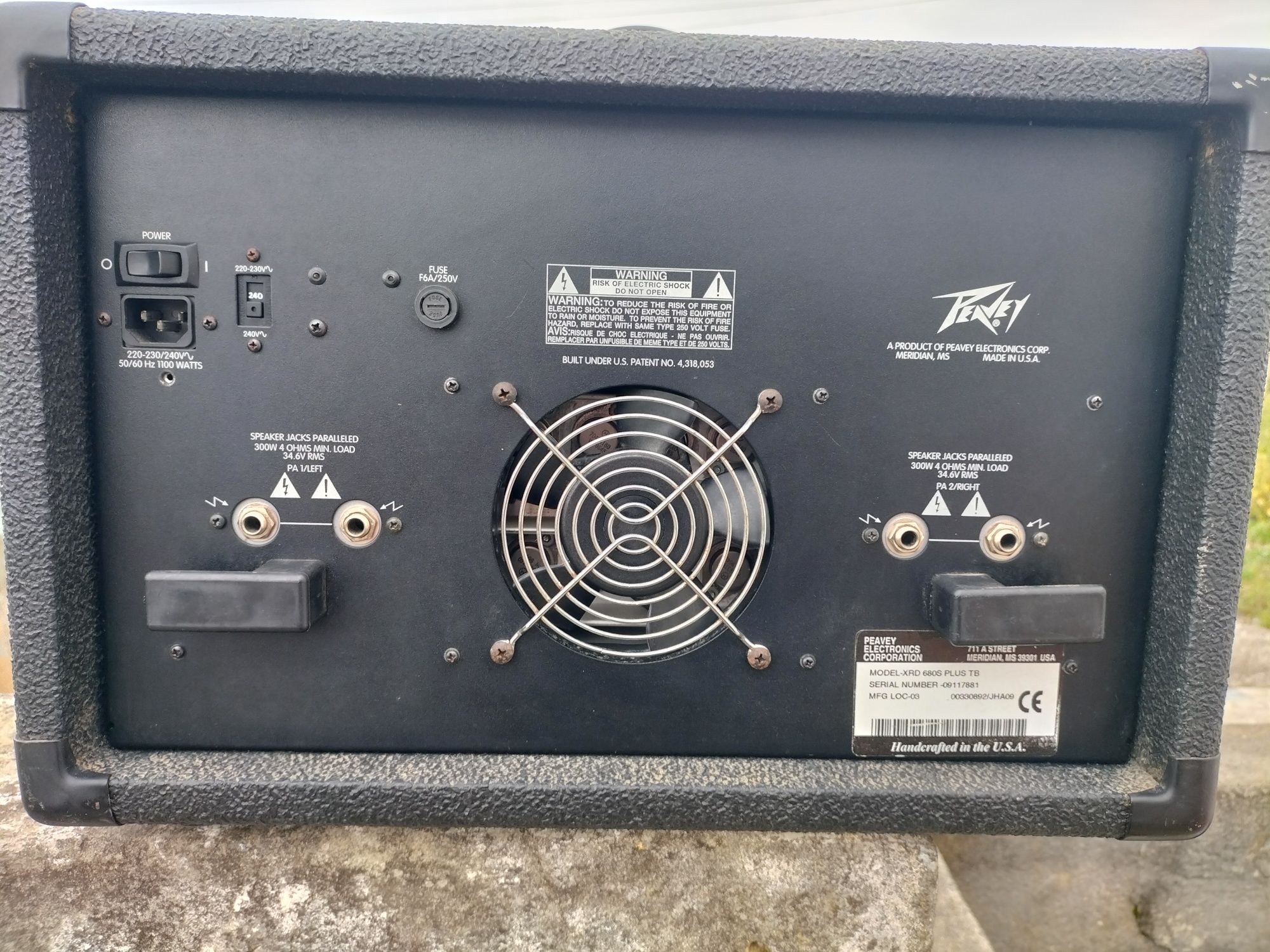 Amplificador Peavey PA