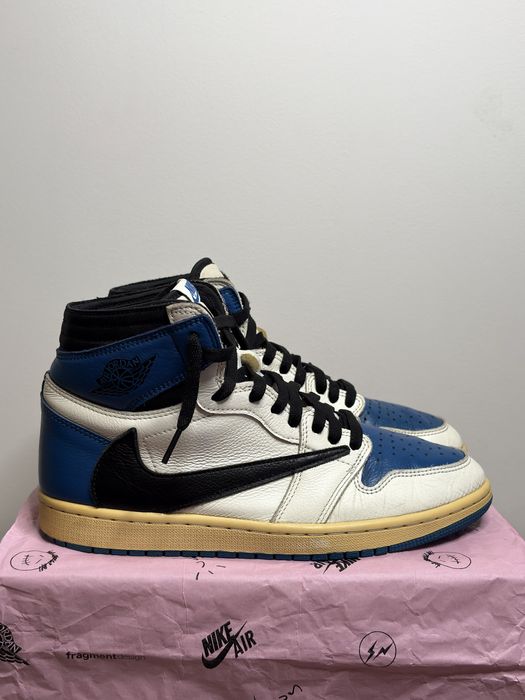 Certyfikat autentyczności Nike Air Jordan 1 High Fragment Travis Scott