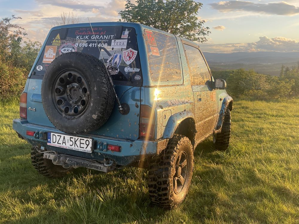 Vitara 1 off road zamiana na wiekszą terenowke