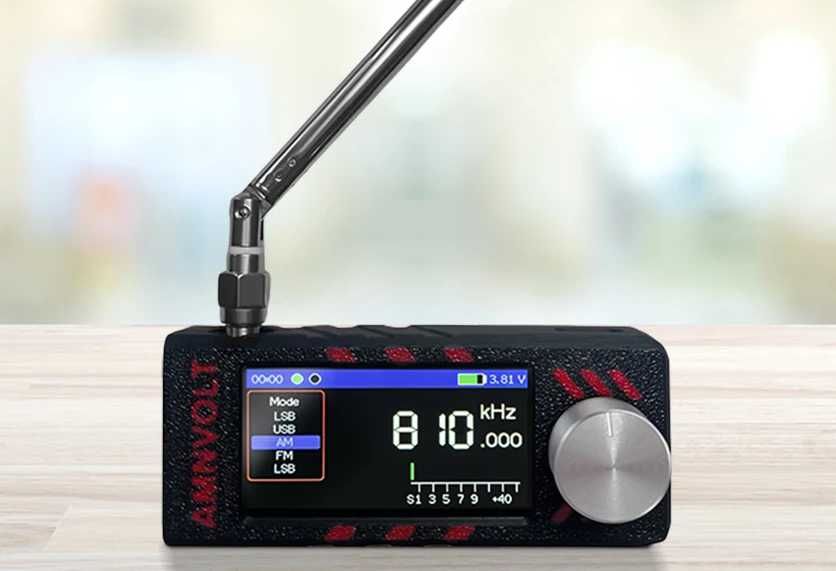 Мини DSP радиоприемник  0.5 - 108 Мгц на SI4732