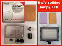 Aputure Amaran AL-160, druga lampa, akumulator Newell, dodatki.Polecam