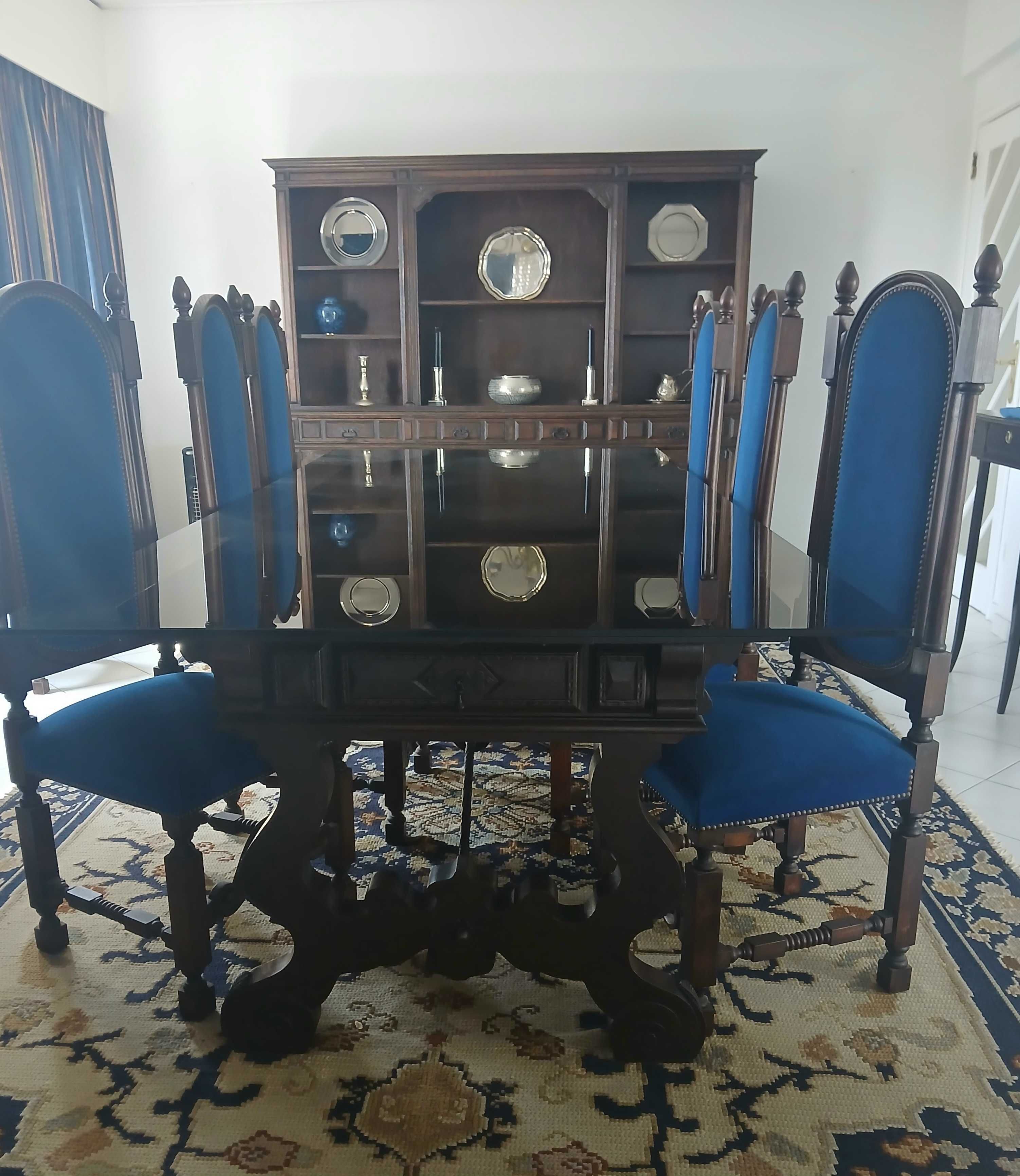 Mobilia sala de jantar, estilo rústico