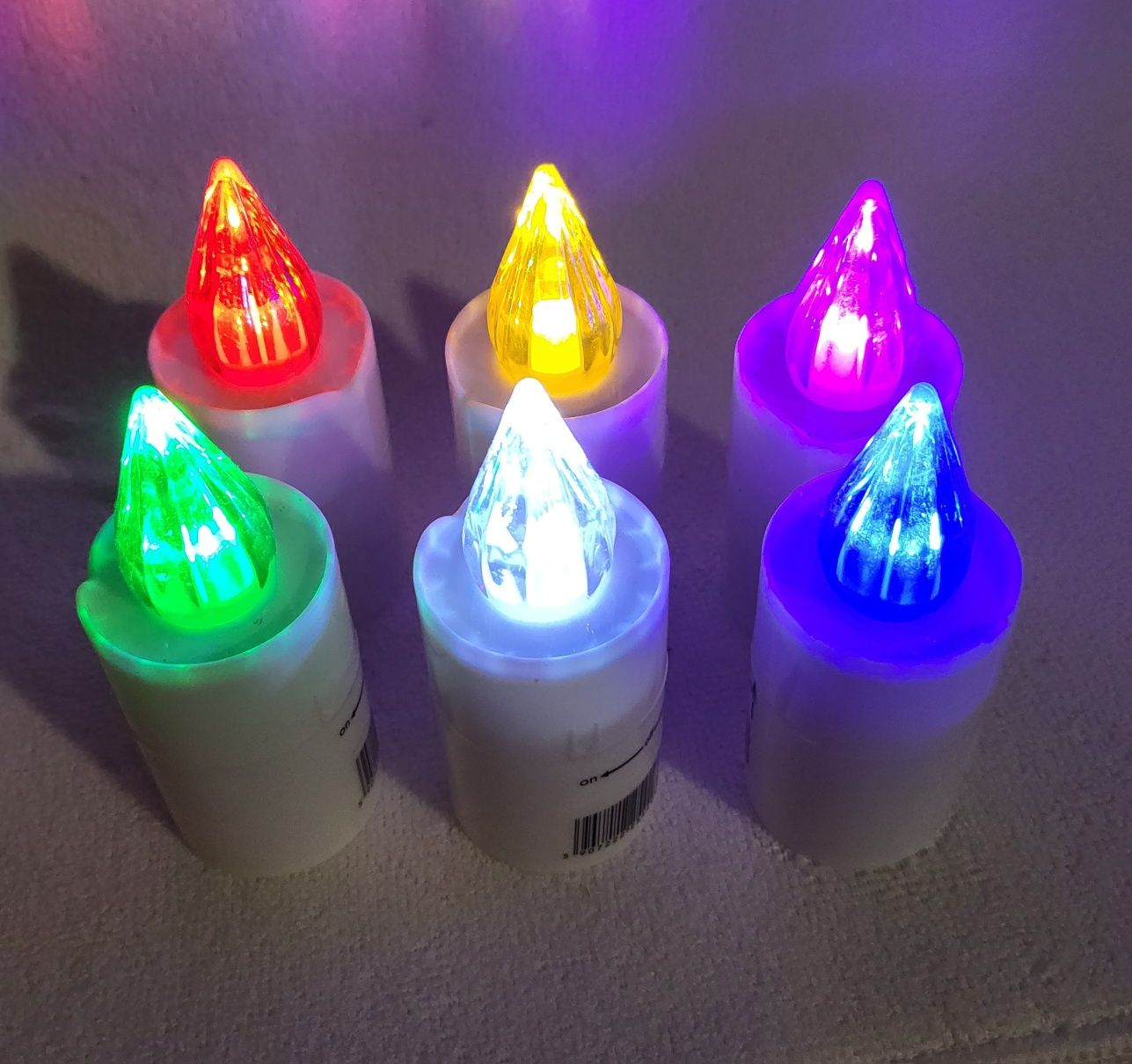 Promocja! 6x Znicz Elektryczny - Różne Kolory do wyboru