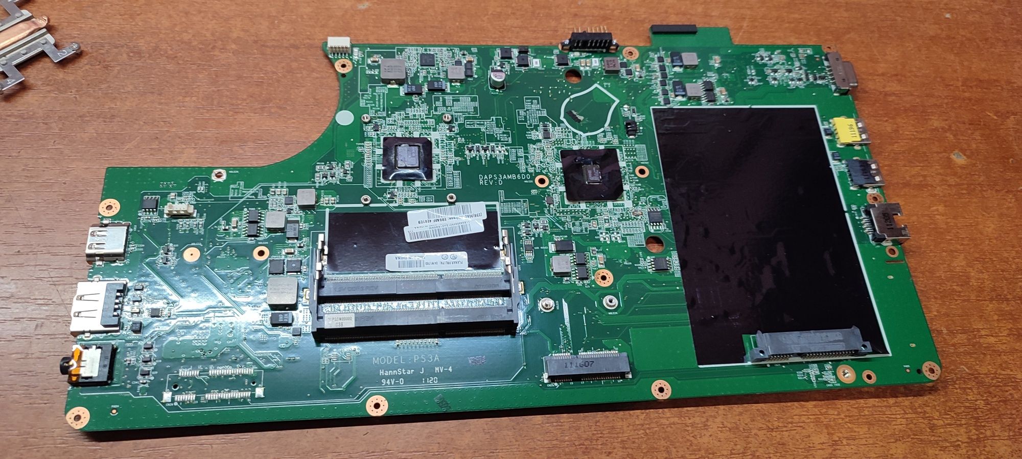 Материнська плата для Lenovo ThinkPad edge e325 DAPS3AMB6D0 REV: D
