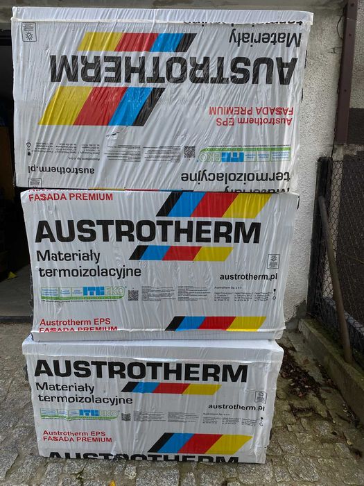 3 paczki Styropianu grafitowego Austrotherm EPS Fasada Premium - 12 cm