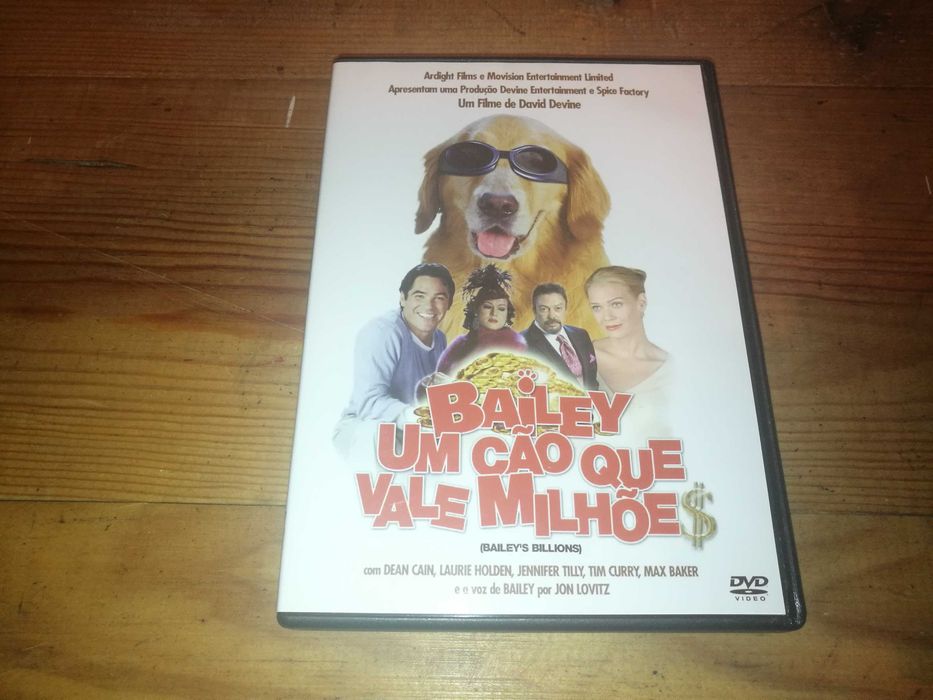 BAILEY UM CÃO QUE VALE MILHÕES	DVD (legendagem em Português)