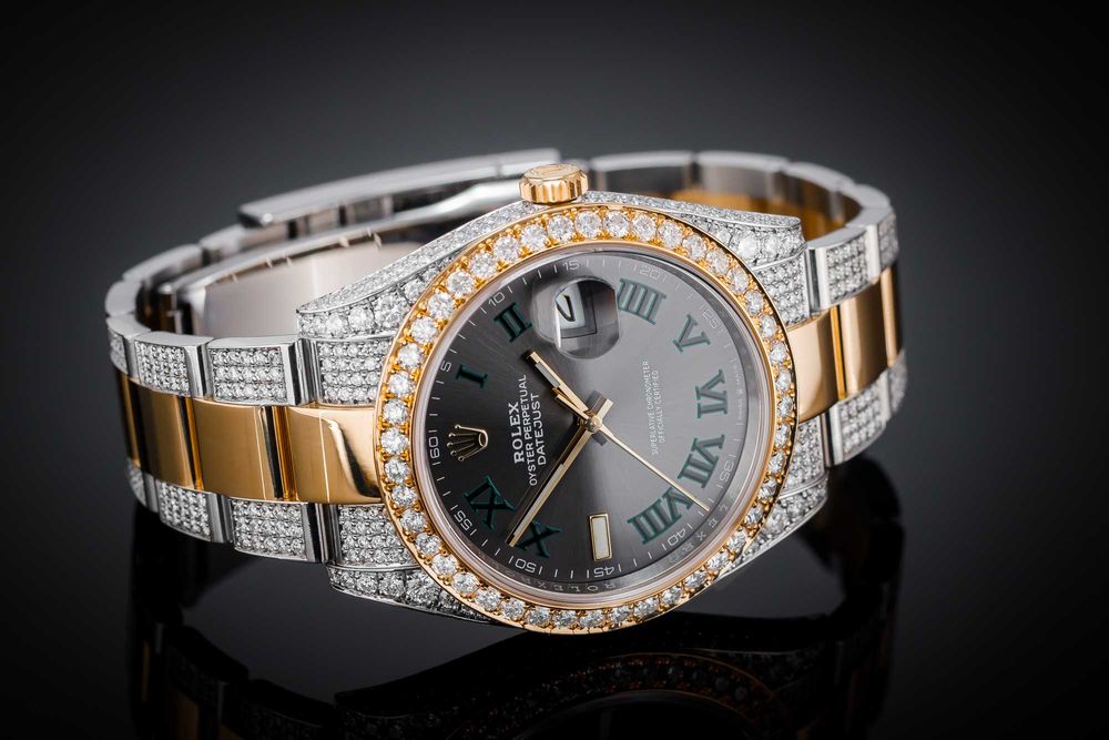 ICED Rolex Datejust 41 Wimbledon