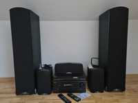 Zestaw kina domowego firmy ONKYO + KLIPSCH  Czarny