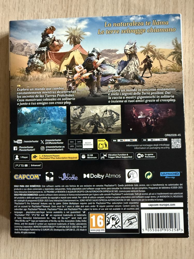 Monster Hunter Wilds Steelbook Edition